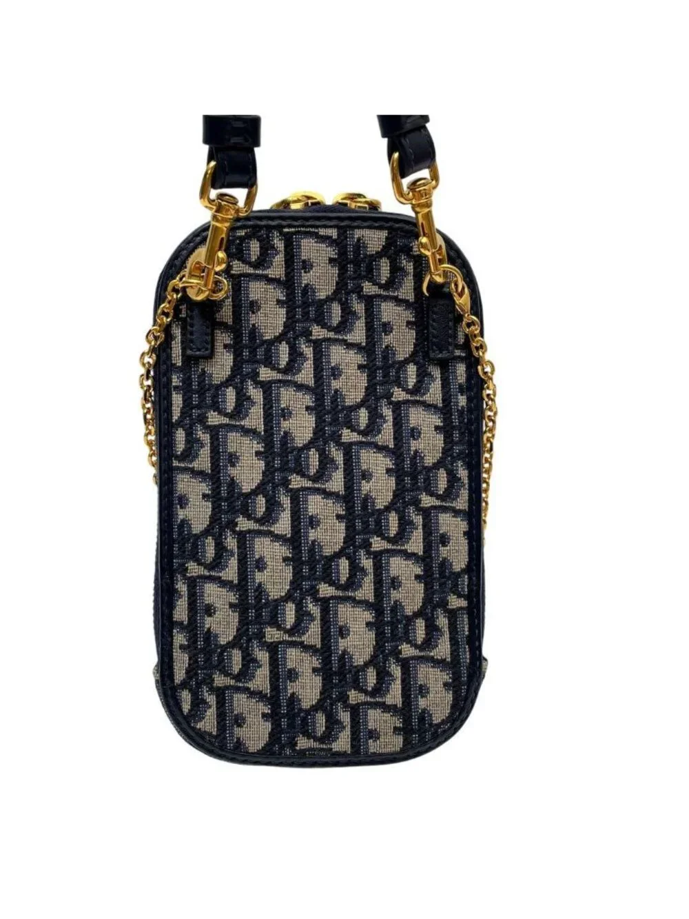 Dior Trotter Canvas Leather Smartphone Shoulder